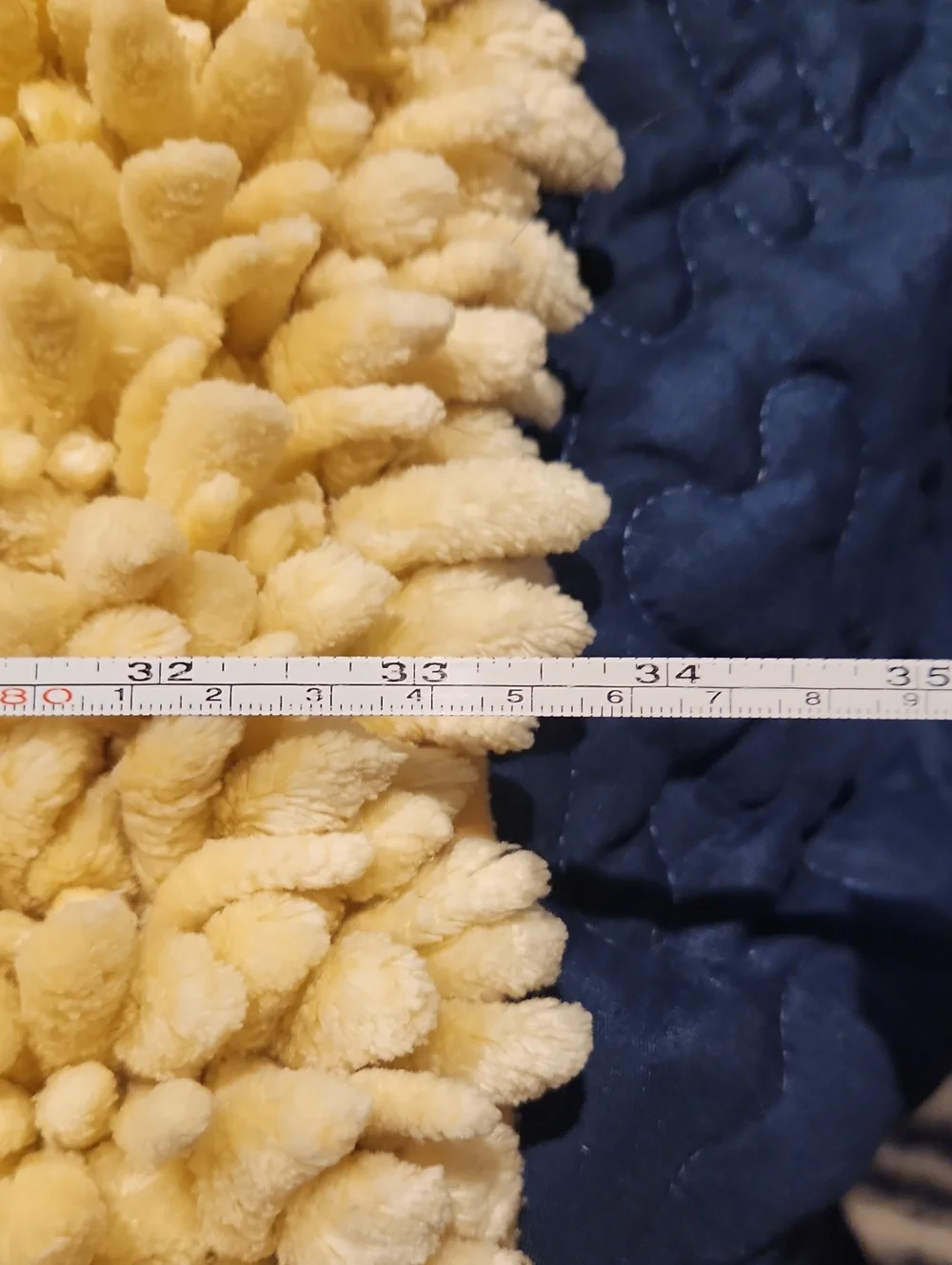 Plush Yellow Chenille Bath Rug Set - Soft Absorbent Floor Mats, Harbor Estate